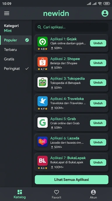 Akses Cerdas ke Aplikasi Populer | Katalog Terlengkap newidn