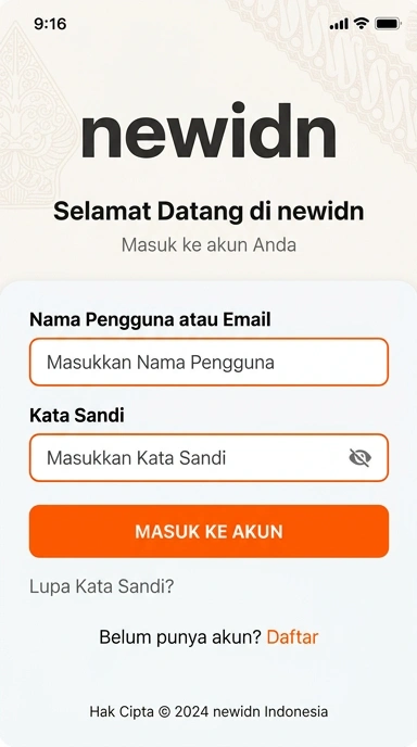 Masuk Akun newidn: Panduan Lengkap untuk Pengguna Android