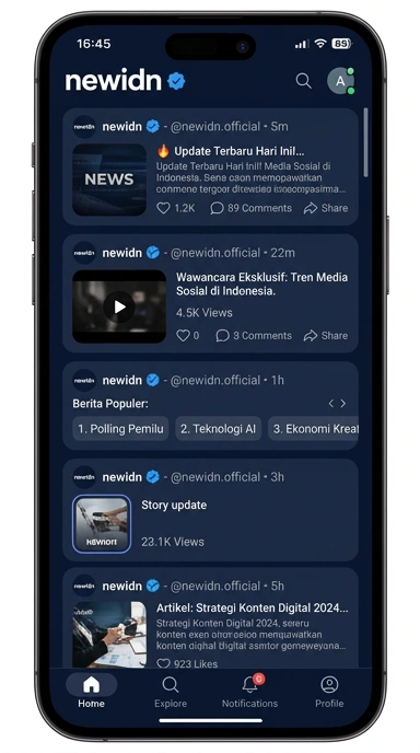 Kanal Resmi APK newidn untuk pengguna Android